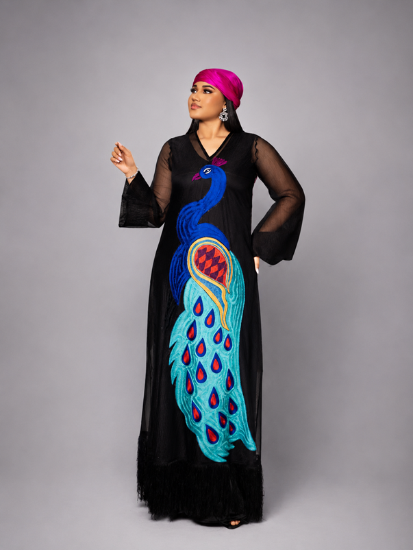 The Peacock Kaftan