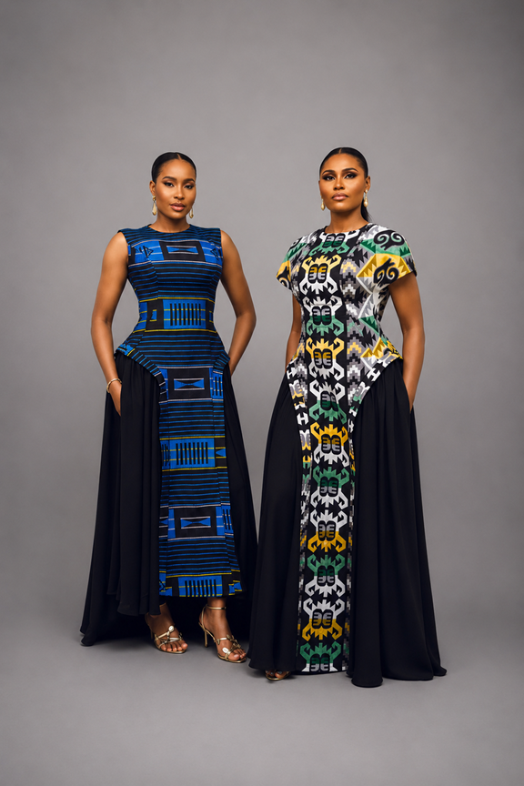 Adaora(Blue) and Adaeze(Yellow)